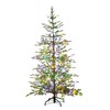 Nearly Natural 6' Pre-lit Fresh Cut Fir Artificial Christmas Tree with Multicolor LED Lights and Instant Connect Technology - 3 of 4