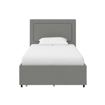 Realrooms Alden Upholstered Bed With, Target Twin Bed Frame With Headboard