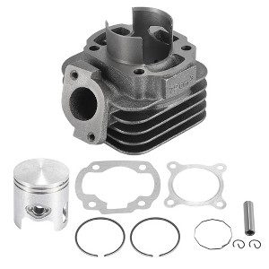 Unique Bargains Racing Scooter Cylinder Big Bore Kit for Yamaha Jog Zuma 2 Stroke 50cc for Minarelli 1E40QMB Engine 70cc with 10mm Piston Pin 1Set - 1 of 4