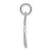 Black Bow Jewelry 14k White Gold Small Scales of Justice Charm - 2 of 4