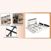 Okak Platform Bed Frame with Upholstered Storage Shelf Bed with Outlets Charger Metal Frame No Box Spring Needed Noise-Free - 3 of 4