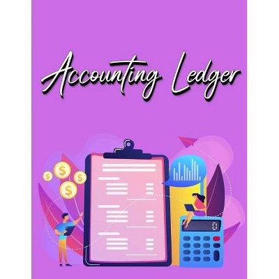 Accounting Ledger Book - Large Print by  Millie Zoes (Paperback)