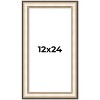 PosterPalooza | Panoramic Contemporary Silver Frame - UV Acrylic, Foam Board Backing, Hanging Hardware - 2 of 4