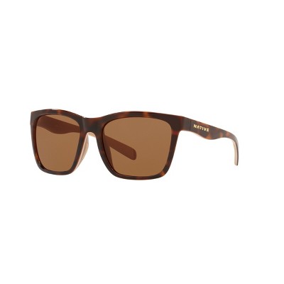 Native XD9005 55mm Woman Square Sunglasses Polarized