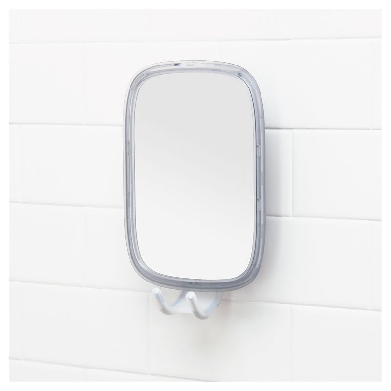 Suction Fogless Mirror White - OXO Softworks, 1 of 15