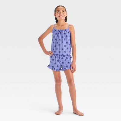 Girls' 2pc Tank Top and Shorts Pajama Set - art class™