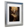 Trademark Fine Art - Siegart  Golden Girl Matted Framed Art - 3 of 4