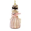 De Carlini Italian Ornaments 5.5 Inch Lulu Sugarbaker Christmas Tree Ornament , Christmas Decor Italian Glass Lady (1PC) - 3 of 4