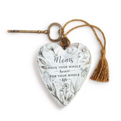 DEMDACO Mom Art Heart White