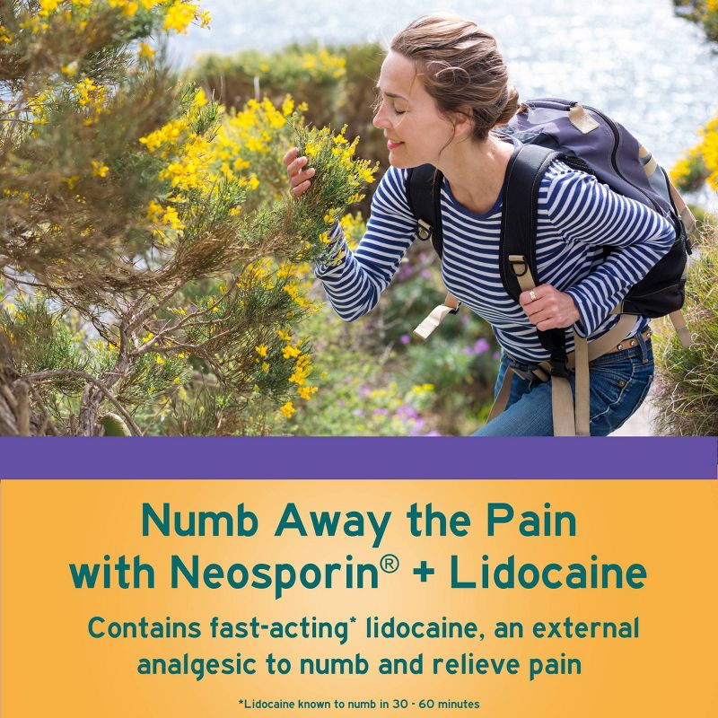 Neosporin + Lidocaine Antibiotic Treatment - 0.5oz, 4 of 9