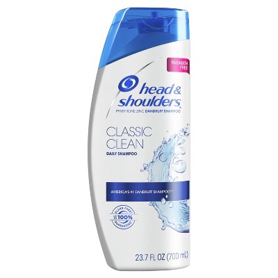 Head and Shoulders Classic Clean Daily Use Anti-Dandruff Paraben Free Shampoo - 23.7 fl oz