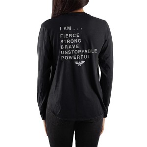 Juniors' Wonder Woman Long Sleeve T-Shirt - 1 of 2