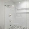 Cobbe Brushed Nickel Rain Shower Faucet with 6-Inch Square Shower Head and Bathtub Faucet Wall-Mounted Shower and Bathtub Faucet Set Include Valve - 3 of 4