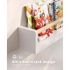 Attop Nursery Book Shelves - 4 Pack, Wall Book Shelves for Bedroom Kids, Kids Wall Book Shelf - 4 of 4