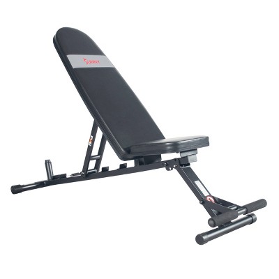 Sunny Health Fitness Adjustable Utility Weight Bench