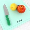 Gibson 18x13 Inch Plastic Cutting Board in Blue - 4 of 4