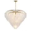 Savoy House Boa 5 - Light Chandelier in  Warm Brass - 4 of 4