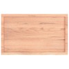 vidaXL Bathroom Countertop Light Brown 39.4 in.x23.6 in.x(0.8 in.-1.6 in.) Treated Solid Wood - 4 of 4