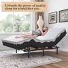 Acekool Twin Adjustable Bed Frame with Wireless Remote, Memory Function, Zero Gravity & Quiet Motor - 3 of 4