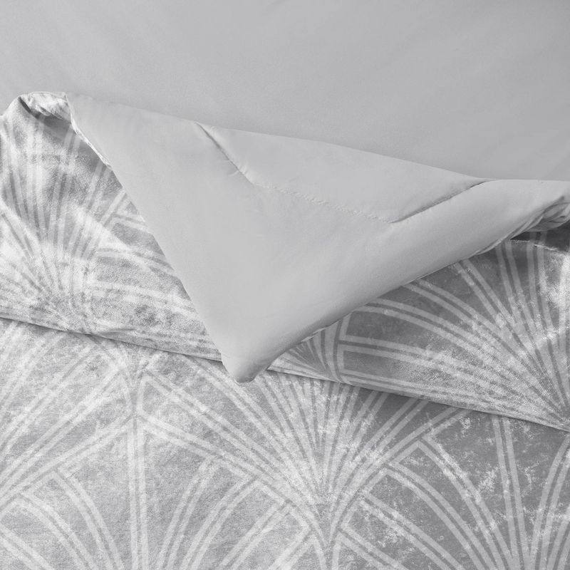 Beautyrest Kiona Crushed Velvet Comforter Set, 5 of 9