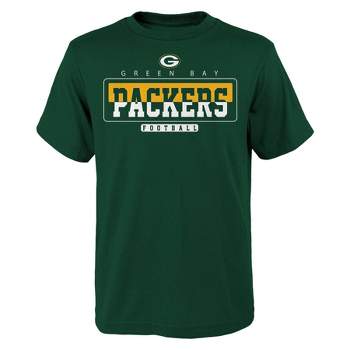 NFL Green Bay Packers Boys' Short Sleeve Cotton T-Shirt