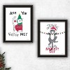 2- Piece Vignette Are You Kidding ME? Black Framed Wall Art for Living Room, Bedroom Wall Art Print for Home Decor by Deb Strain - 2 of 4