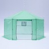Greenhouses For Outdoors With Adjustable Roof, Rod, YKK Zipper, Metal Frame Hexagonal Outdoor Reinforced Greenhouse - 2 of 4