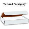 Hamilco 5x7 White Linen Cardstock Paper Blank Index Cards Flat Card Stock Heavyweight 100lb Cover 100 Pack - 4 of 4