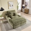 Aukfa Luxury Chenille Sofa With 4 Back Pillows, Versatile Centerpiece for Modern Living & Lasting Comfort for Living Room - 3 of 4
