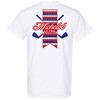 Mens Michelob Ultra Golf Scorecard White Colorway Front/Back Print T-Shirt - 2 of 4