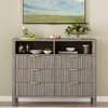 6 Drawer Dresser for Bedroom,47" Wide Chest of Drawers with 2 Open Shelves & Handles - 4 of 4