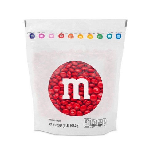 M&m's Milk Chocolate Red Candy - 32oz : Target