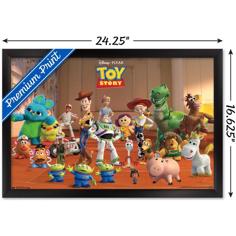 Trends International Disney Pixar Toy Story 4 - Collage Framed Wall Poster Prints, 3 of 7