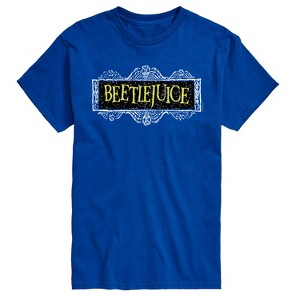 Men's - Beetlejuice - Black and Green Logo Short Sleeve Graphic T-Shirt - 1 of 4