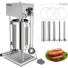 ROVSUN 24.3LBS/15L Electric Sausage Stuffer Maker with 5 Stuffing Tubes for Home & Commercial - 2 of 4