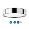 Progress Lighting Portal 1-Light LED Flush Mount, Brushed Nickel, White Acrylic Shade - 4 of 4