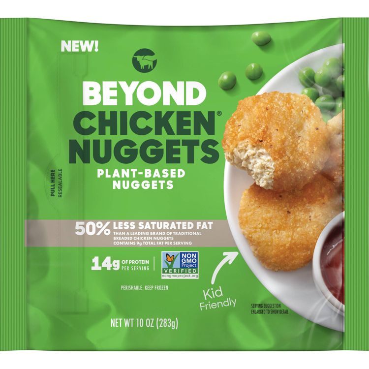 Beyond Meat Plant-Based Chicken Nuggets - Frozen - 10oz, 1 of 4