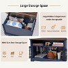 Farmhouse Square Coffee Table with Lift-up Top, Coffee Table with Storage - 4 of 4