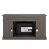 CAVINAS Classic TV Stand with 23" Fireplace Inset for TVs up to 65 Inch,Entertainment Center TV Console with Cabinets and Open Shelves - 4 of 4