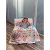 Intimo Cry Babies Super Soft And Cuddly Plush Fleece Throw Blanket Pink - image 2 of 3