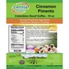 Larissa Veronica Cinnamon Pimento Colombian Decaf Coffee (Gourmet, Naturally Flavored, Whole Coffee Beans) (16 oz, ZIN: 563103) - 2 of 4