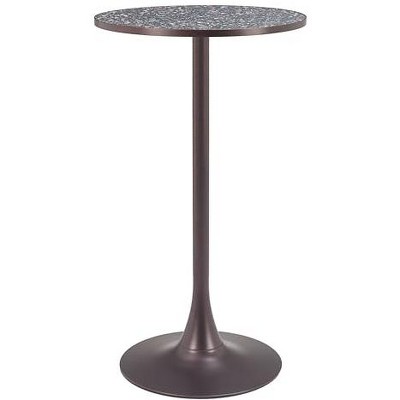 Zuo Bite Bar Table Black And Bronze