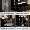 Modern Wine Bar Cabinet &Coffee Bar Cabinet with Storage,Storage Sideboard with Tempered Glass Door & Drawers for Home, Dining Room, Living Room - 4 of 4
