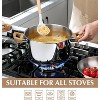 KOCH SYSTEME CS Stainless Steel Pot - 8 QT Stainless Steel Stock Pot with Visible Lid, Silver - 2 of 4