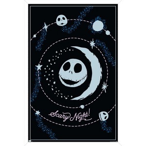 Trends International Disney Tim Burton's The Nightmare Before Christmas - Celestial Jack Framed Wall Poster Prints - 1 of 4