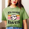 Simply Sage Market Women's It's Frickin' Bats Short Sleeve Graphic Tee - 2 of 4
