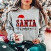 Simply Sage Market Women's Graphic Sweatshirt  Santa's Coming To Town Peace - 2 of 4