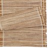 Saro Lifestyle Runner with Stripe Water Hyacinth Design, 16"x72", Beige - 2 of 3