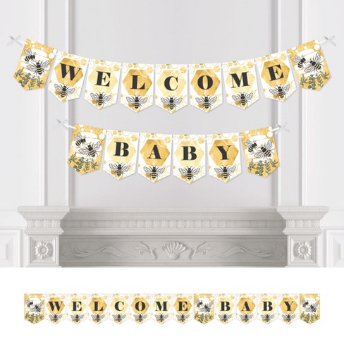 Baby shower  Bee baby shower theme, Bee baby shower decoration, Bee baby  shower