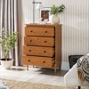 Saracina Home Stiva Classic Mid Century Modern Vertical 4 Drawer Dresser - image 4 of 4